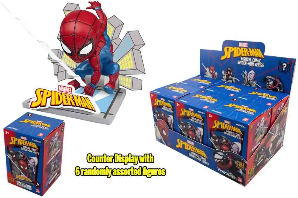 Figurine yume hero box spider man attack series display (6)